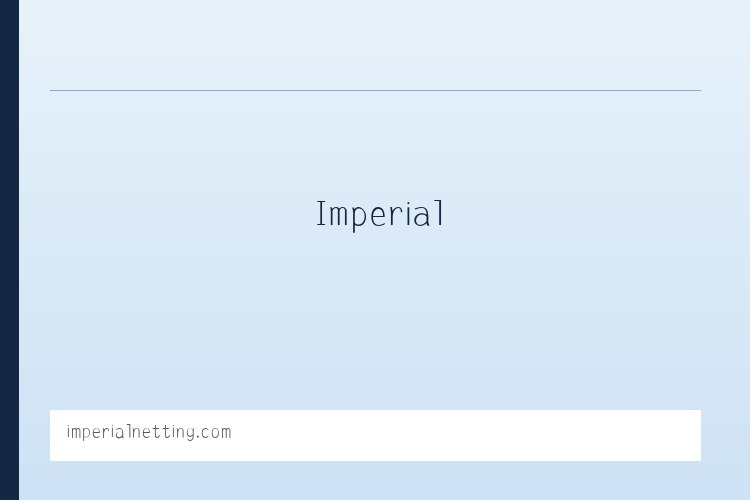 Imperial Netting - 相关阅读 列表图